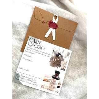 Carte Cadeau Cosmétiques